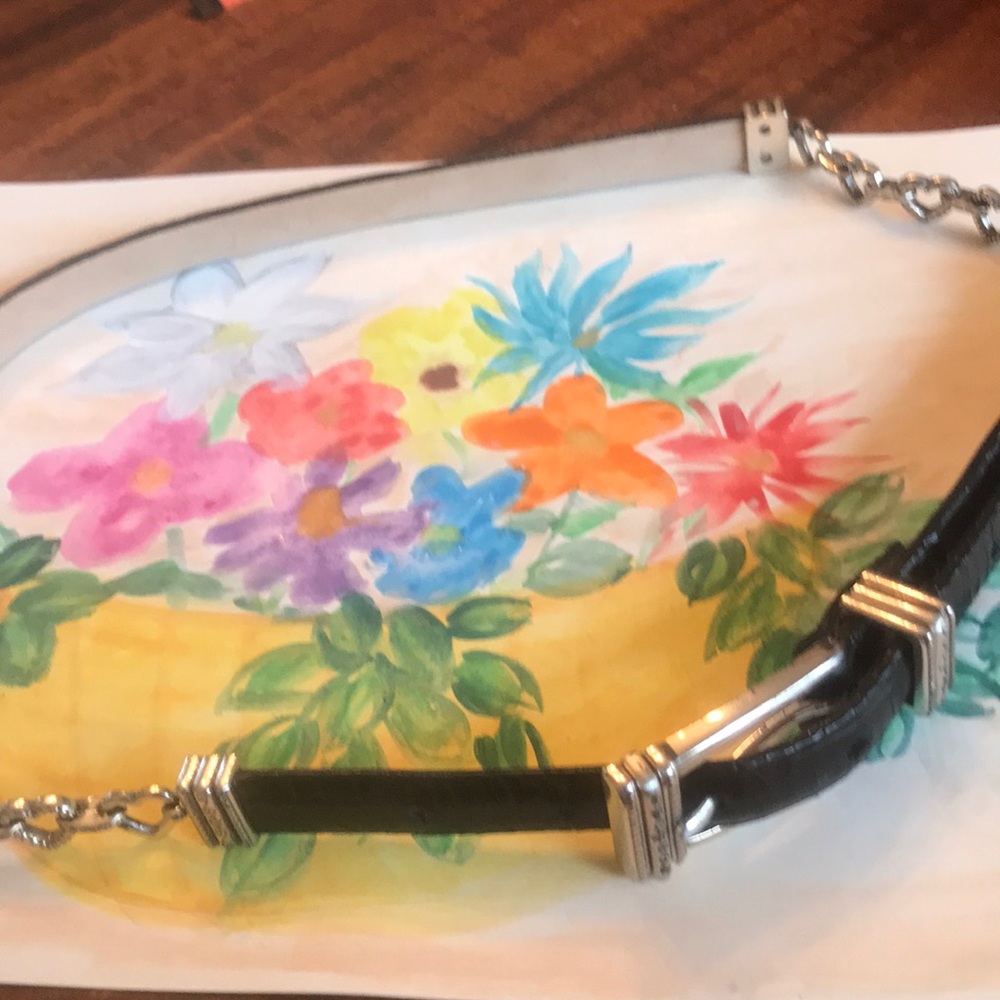 Brighton leather & hearts belt - Picture 1 of 8